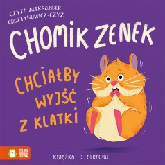 Chomik Zenek chciałby wyjść z klatki