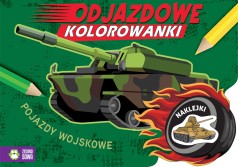 Odjazdowe kolorowanki. Pojazdy wojskowe