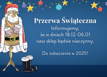 Przerwa świąteczna!